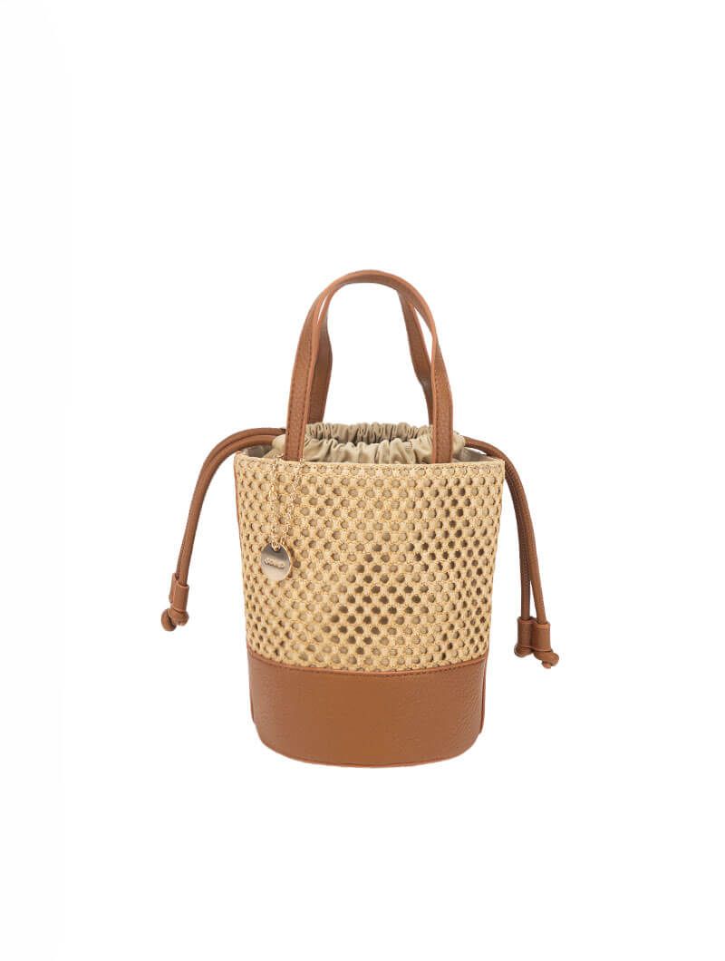Sac bourse en raphia